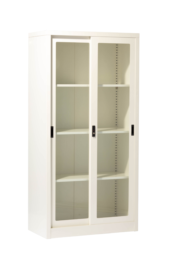 Sliding Glass Door Cupboard Alba